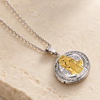 Classic St. Benedict Pendant Titanium Necklace