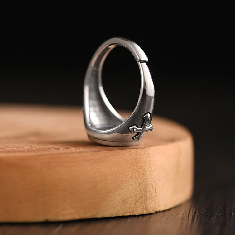 Anillo Ajustable de Manos Orando