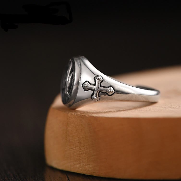 Anillo Ajustable de Manos Orando
