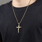 Collar con Dije Crucifijo de Joyería