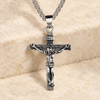 Jewelry Crucifix Pendant Charm Necklace