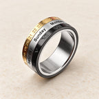 "The Genesis" Time and Date Ring