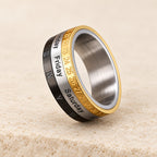 "The Genesis" Time and Date Ring