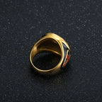 Anillo de Titanio Escudo Protector de Armadura de Caballero