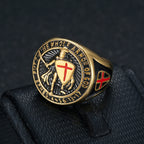 Anillo de Titanio Escudo Protector de Armadura de Caballero
