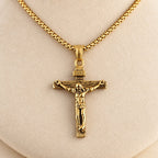 Jewelry Crucifix Pendant Charm Necklace