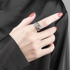 Anillo Ajustable de Alas de Ángel Puras