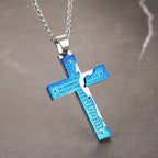 Collar con Dije de Cruz Crucifijo de Jesús