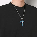 Collar con Dije de Cruz Crucifijo de Jesús