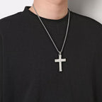 Collar con Dije de Cruz Crucifijo de Jesús