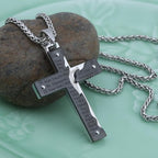 Collar con Dije de Cruz Crucifijo de Jesús