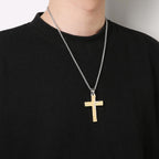 Collar con Dije de Cruz Crucifijo de Jesús