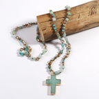 Collar Cristiano con Dije de Cruz Católica: Joyería Religiosa