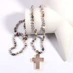 Collar Cristiano con Dije de Cruz Católica: Joyería Religiosa