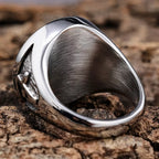 Anillo Sello con Medalla "San Cristóbal Protégenos"
