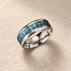 Shinny Jesus Cross Ring Religious Band Jewelry