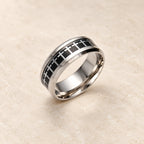 Shinny Jesus Cross Ring Religious Band Jewelry