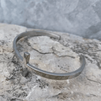 Brazalete Religioso de Plata con Cruz