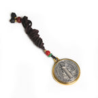 Collar Amuleto Clásico con Medallón de San Benito