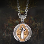 Collar de Aleación de Bendición del Hogar de San Benito