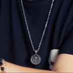 Collar de Aleación de Bendición del Hogar de San Benito