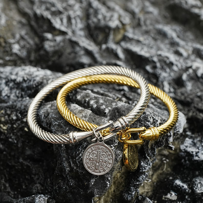 Brazalete de Cable Trenzado de San Benito