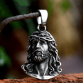 Collar con Dije Artesanal Corona de Espinas de Jesús Estilo Clásico