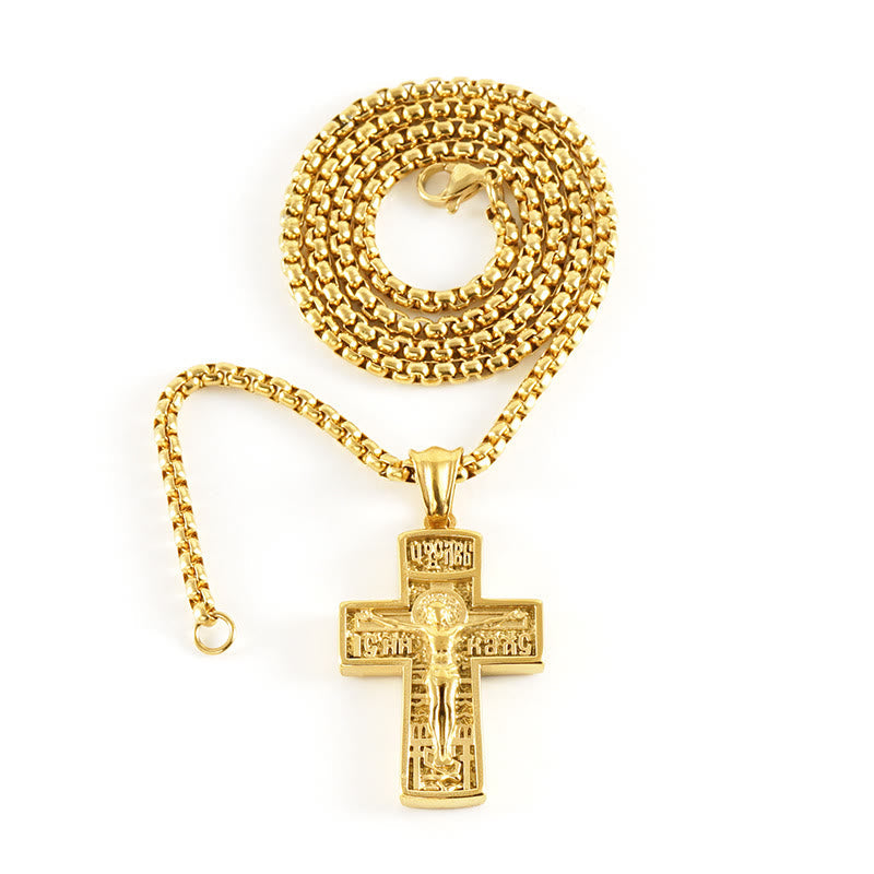 Collar con 11 Dijes de Bendición de Íconos Clásicos Estilo Retro