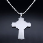 Collar de Cruz con Halo Eucarístico y Vid Multielemento