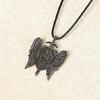 Collar Escudo de Fe Colección Ángel de la Guarda "Quis Ut Deus"