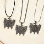 Collar Escudo de Fe Colección Ángel de la Guarda "Quis Ut Deus"