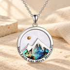 Classic Style Mustard Seed Faith Can Move Mountains Pendant Necklace
