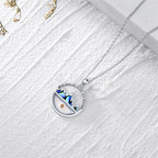 Collar con Dije Semilla de Mostaza "Con Fe Todo es Posible" Estilo Clásico