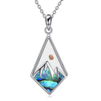Collar con Dije Semilla de Mostaza "La Fe Mueve Montañas" Estilo Moderno
