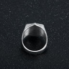 Anillo de Protección Sagrada Escudo de las Cruzadas Estilo Clásico