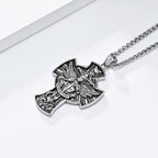 Collar con Dije de San Miguel Arcángel Guardián de la Fe Estilo Clásico