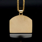 Collar con Dije de la Última Cena Estilo Moderno