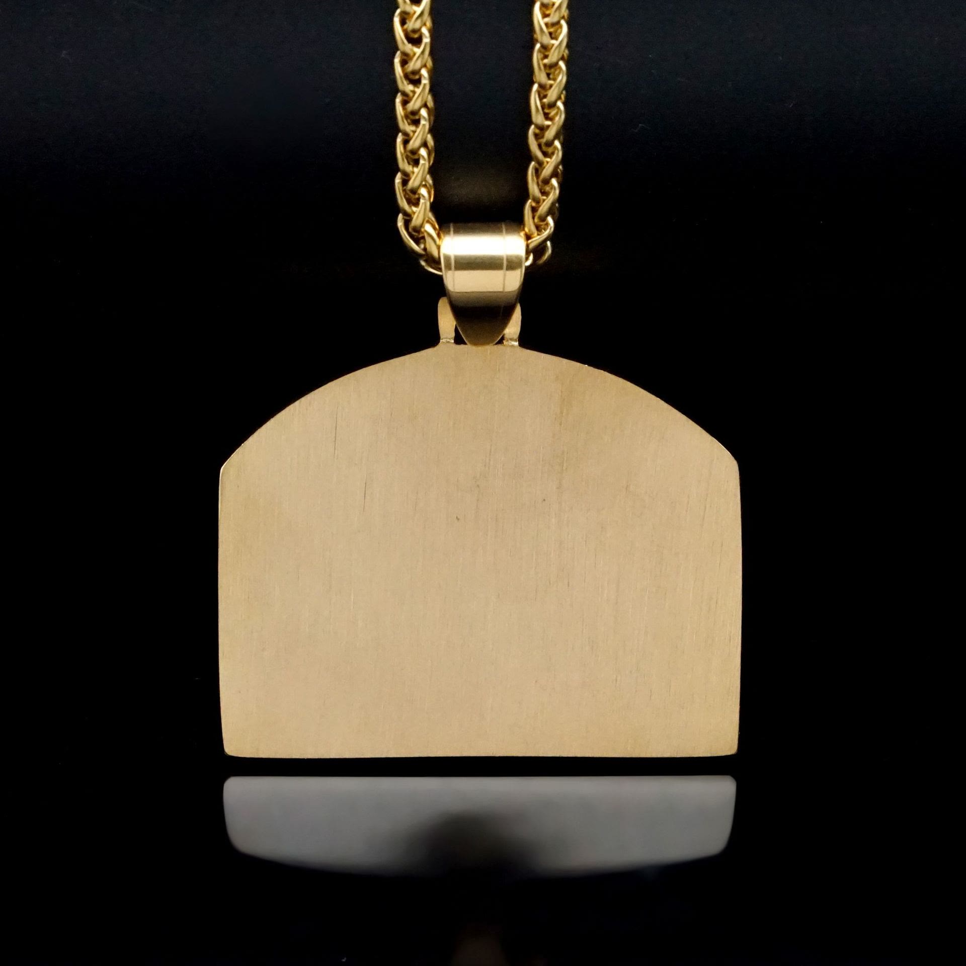 Collar con Dije de la Última Cena Estilo Moderno