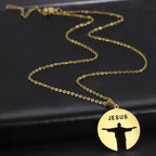 Collar con Dije Redondo de Jesús