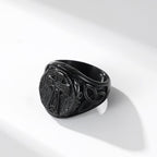 Anillo de Cruz Celta de Fe Eterna - Símbolo de Devoción Eterna