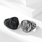 Anillo de Cruz Celta de Fe Eterna - Símbolo de Devoción Eterna