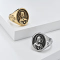 Anillo de la Virgen María "Gracia Divina" - Homenaje al Amor Santo