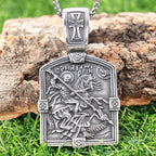 Collar de San Jorge Venciendo al Dragón - Símbolo de Valor y Protección Divina