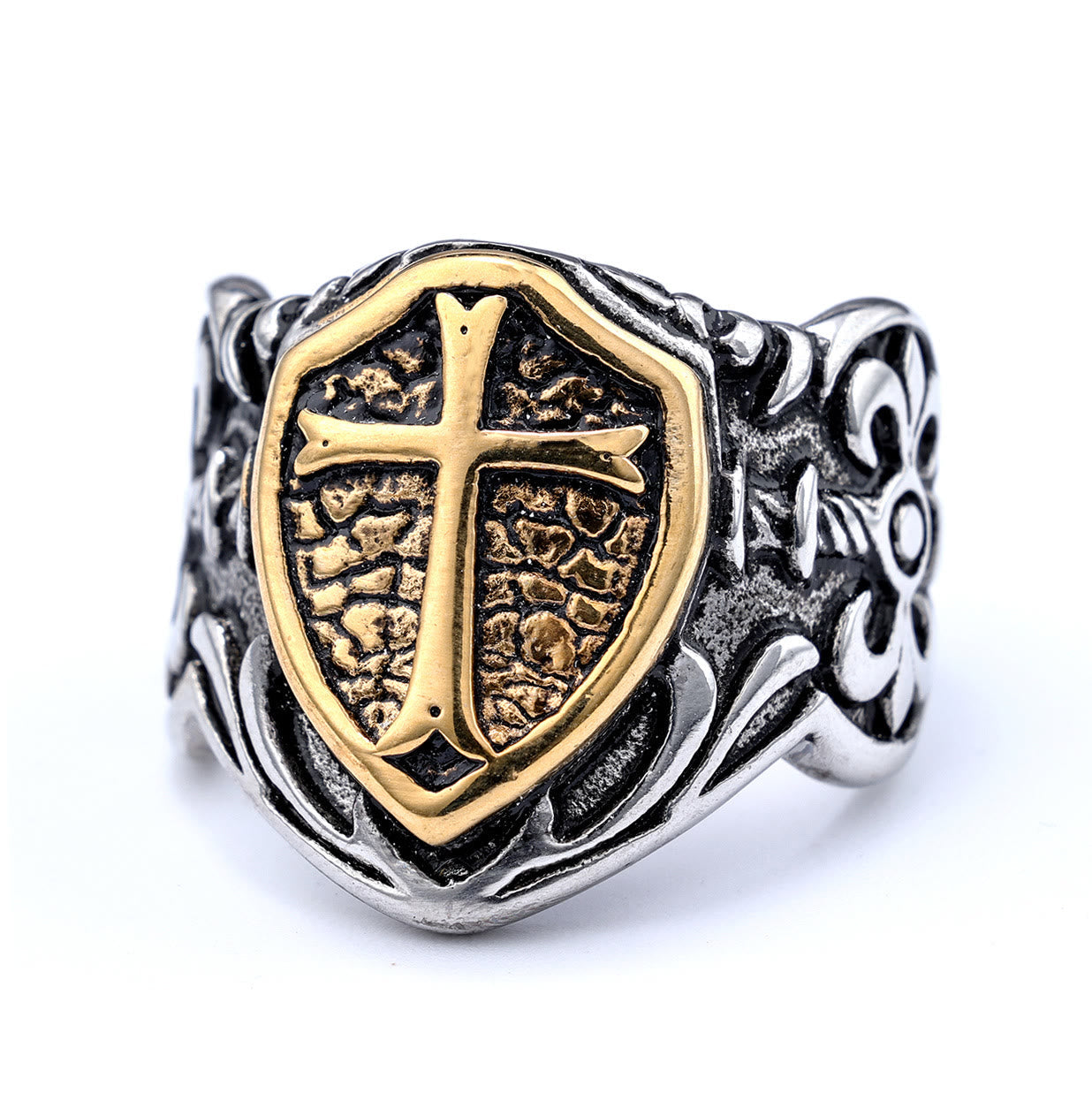Anillo de Cruz de Diseño Exclusivo - Expresión de Fe Diaria