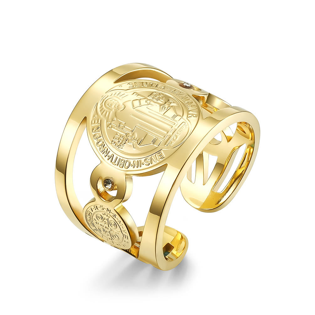 Anillo de San Benito - Protección Divina y Bendiciones Eternas