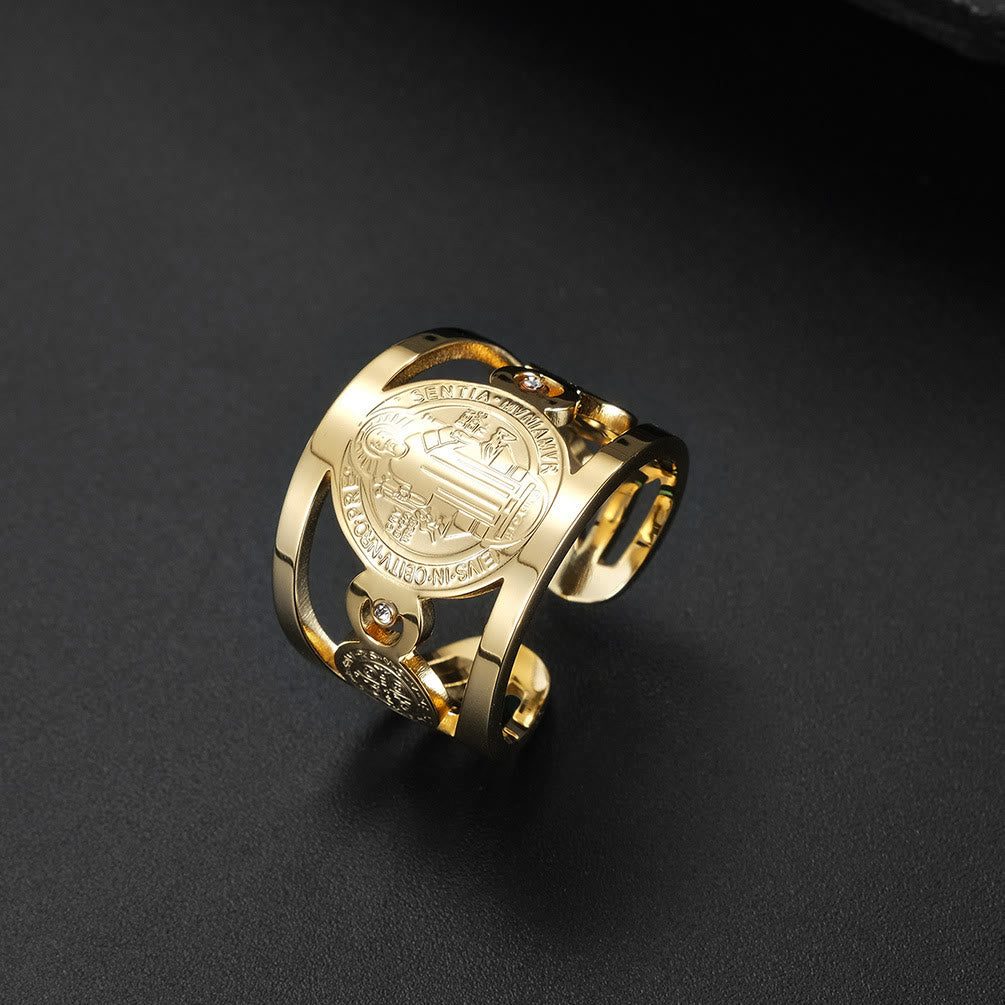 Anillo de San Benito - Protección Divina y Bendiciones Eternas