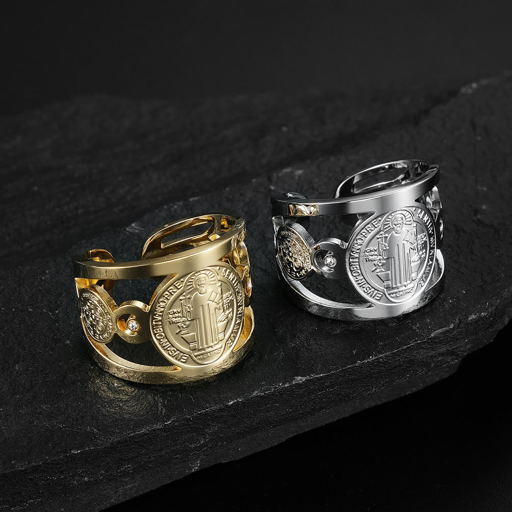 Anillo de San Benito - Protección Divina y Bendiciones Eternas