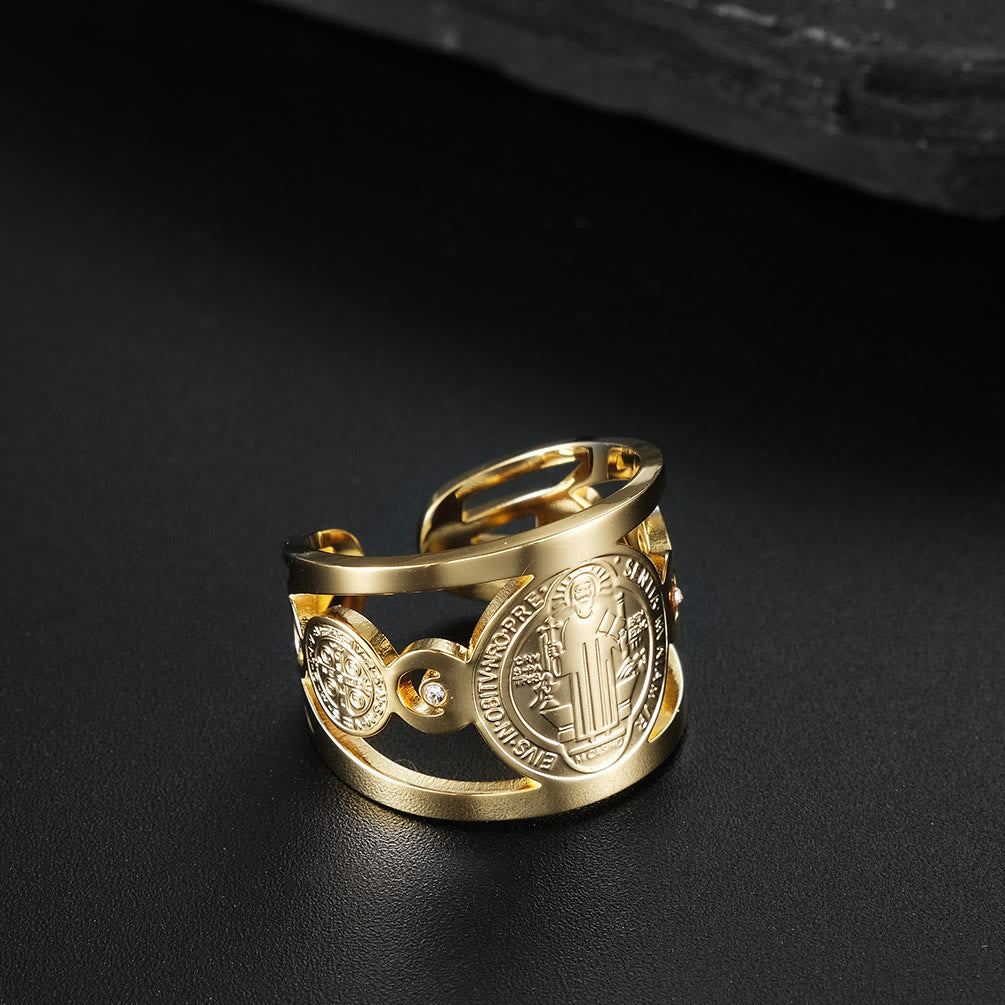 Anillo de San Benito - Protección Divina y Bendiciones Eternas