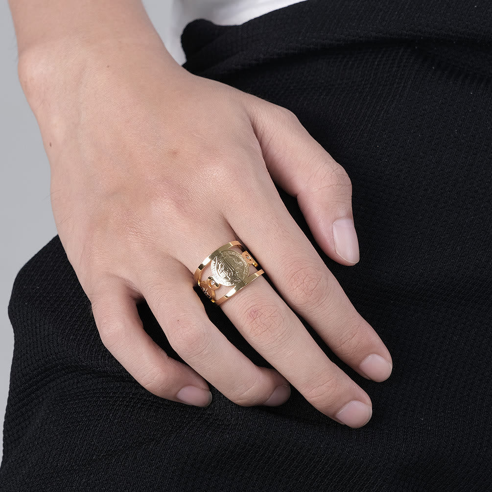 Anillo de San Benito - Protección Divina y Bendiciones Eternas
