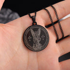 Collar con Medallón de San Miguel Arcángel - Conecta con los Guardianes Celestiales